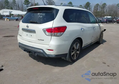 2016 Nissan Pathfinder Platinum from USA, damaged, VIN 5N1AR2MN7GC622840